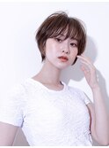 大人かわいい小顔美髪こなれショート0804