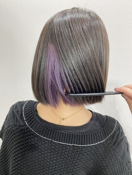 グランルシア(GRAN Lucia) インナーカラー ×ラベンダーカラー