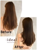 アイディール 心斎橋店(:ideal)&nbsp;20代30代☆髪質改善トリートメントで艶と潤いのある美ロングへ♪
