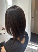 大人可愛いさらっとレイヤーカット