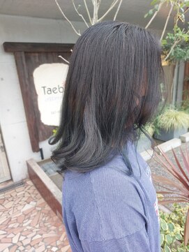 タエビスアリッサム(Taebis Alyssum) グラデーションカラー(インナーカラー、イルミナカラー)