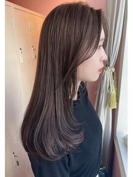 フィガロ ミリー 北生駒店(Figaro Mily) 韓国ヘア　サナ風ストレート