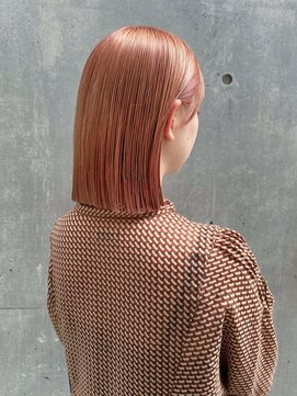 ジアン テラス(GIEN TERRASSE) 結べる長さの切りっぱなしボブ/岸本 理希