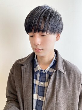 グリーン 渋谷(green) 【SATOSHI】男は黙って黒髪マッシュ×ナチュラルスタイリング