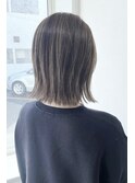 ハイライト+オリーブベージュ