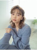 大人ゆるふわレイヤー/ミディアムレイヤーカット◎30代40代50代