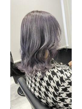 ヘアーデザイン ジェルム(Hair Design germe) ラベンダーアッシュ#しのだスペシャル