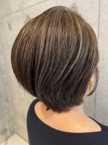 プラスシー(+C)&nbsp;ハイライトで白髪ぼかし/福岡脱白髪染め/福岡白髪ぼかし