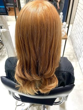 フェリア 渋谷(Feria) 【Feria 渋谷】Wカラー×オレンジベージュ"Tsuyuki"