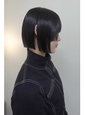 sheer black bob  シアーブラック　ボブ