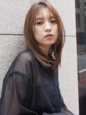 ミディアムレイヤーウザバング顔まわりレイヤーボブレイヤー銀座
