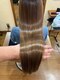 アールズ ヘアー(R s hair)の写真/髪のダメージを補修し指通りなめらかな美髮へ導きます。思わず触れたくなるような貴女史上最高のツヤ髪に…