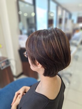 ヘアープレイス クリアライン 澄川店(hair place CLEAR LINE) まとまりショート