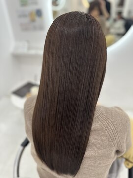 アイニ 大阪上本町店(aini) ショコラブラウン/ブラウン/髪質改善