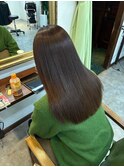 大人かわいいエギョモリ ミルクティーブラウン ひし形シルエット