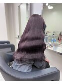 12655艶髪ラベンダーパープル韓国風巻きラベンダーミルクティー