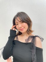 ディフィーノ 赤坂(DIFINO)&nbsp;赤坂/くびれレイヤーカット/透明感カラー/髪質改善