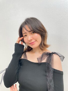 ディフィーノ 赤坂(DIFINO) 赤坂/くびれレイヤーカット/透明感カラー/髪質改善