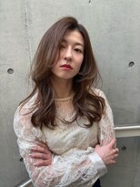 ビューティーサロン ペイジ(Peige)&nbsp;【Peige】ベージュカラーのレイヤースタイル