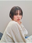 西葛西ショートヘア　ボブ　前髪カット