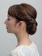 ビューティーセラーバイハリウッド(BEAUTY CELLAR BY HOLLYWOOD)の写真/大切な日を、もっと特別に…☆六本木の洗練されたヘアセットで、品格ある輝きを。周りと差がつくスタイルに