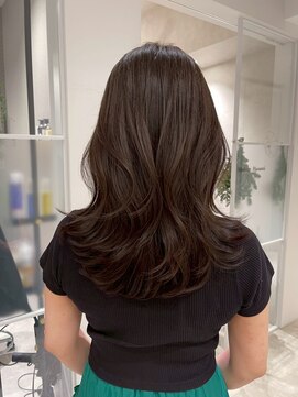 ムード(MOOD,) 暗めカラー/グランマッシュ[レイヤーカット/髪質改善/銀座]