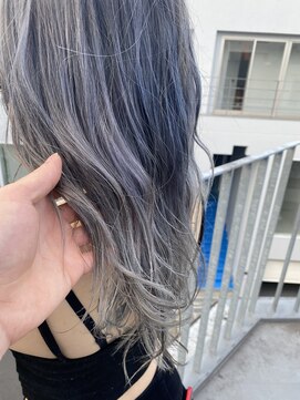 ワースホワイル(WORTH WHILE) 暗めカラーフェイスフレーミンググランマッシュアッシュカラー