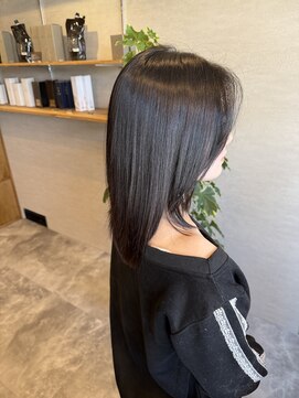 30代からのお手入れに、ケラチントリートメント