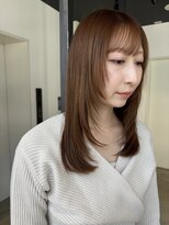 フリック 堺東店(FLICK)&nbsp;ミディアムレイヤー/ヘーゼルベージュ/堺東