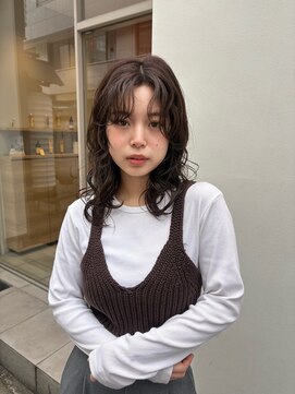 メルト 西梅田店(melt) ひし形シルエット！ミディアムレイヤー