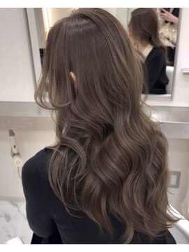 イオエ 表参道(ioe) 黒髪/オリーブグレー/小顔/ココアベージュ/髪質改善/縮毛矯正