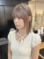 ノエル 池袋店(noel)&nbsp;【noel】manami×ピンクベージュ　ダブルカラー