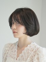 インセプション 銀座(INCEPTION)&nbsp;丸みショート・ボブ/丸顔/前髪あり/絶壁解消/20代/30代/長め