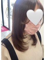 クロス ツー(COROSS2) レイヤーカット ワンカール イルミナカラー 髪質改善