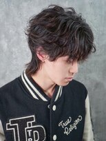 ヒロギンザバーバーショップ 神楽坂店(HIRO GINZA BARBER SHOP)&nbsp;センターパートウルフ