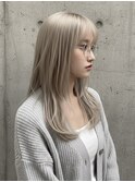 フェイスフレーミングルーツカラーネオウルフ天使の羽バングボブ