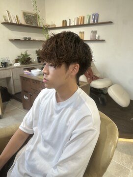 シラス(SiLasu) ツイスパ マッシュ 宇都宮/メンズ/メンズパーマ/宇都宮メンズ