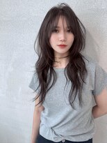 セブンルックス(7LOOKS) 【レイヤー】アッシュカラー×ロングレイヤーヘア