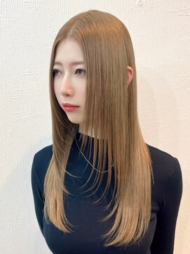 アン(Hair make un) ミルクティーベージュ/ベージュ/ホワイトベージュ/ブリーチ