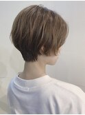 【CYAN】#10代#20代#30代#大人ショート#ベージュ