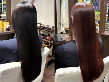 TYT -hair&spa- 高田馬場 髪質改善/縮毛矯正/ヘッドスパ 【 12月上旬 OPEN（予定）】 の写真/【高田馬場3分】圧倒的な知識と薬剤で髪質改善！上品な質感の仕上がりでうねり・髪質のお悩みを解消◎