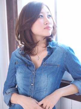 アトリエMAI 北千住 【北千住美容室アトリエMAI】ウルフ大人かわいい☆ふわミディ