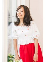 イメージア 鷺沼店(IMAGE A) ゆるふわカジュアルウェーブ×グレージュ