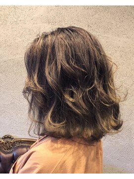 ブリッル(BRIL) キャラメルベージュバレイヤージュ