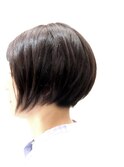 《yukio 王子本店》大人かわいい小顔ひし形ショートボブショート