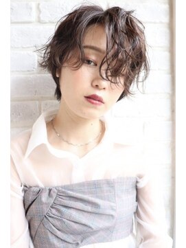 ネオリーブ コパン 鶴見店(Neolive copain) ハンサムショート×ふんわりウェーブ neolivecopain