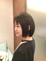 ナーナ(na_na) 襟足スッキリローグラデーションボブ♪