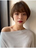 オリーブアッシュショート