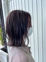 ノイ(neu)&nbsp;外ハネミディアムボブ【静岡/髪質改善/デザインカラー】