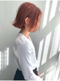 Sungoose カーキグレージュ大人かわいいフェザーバング